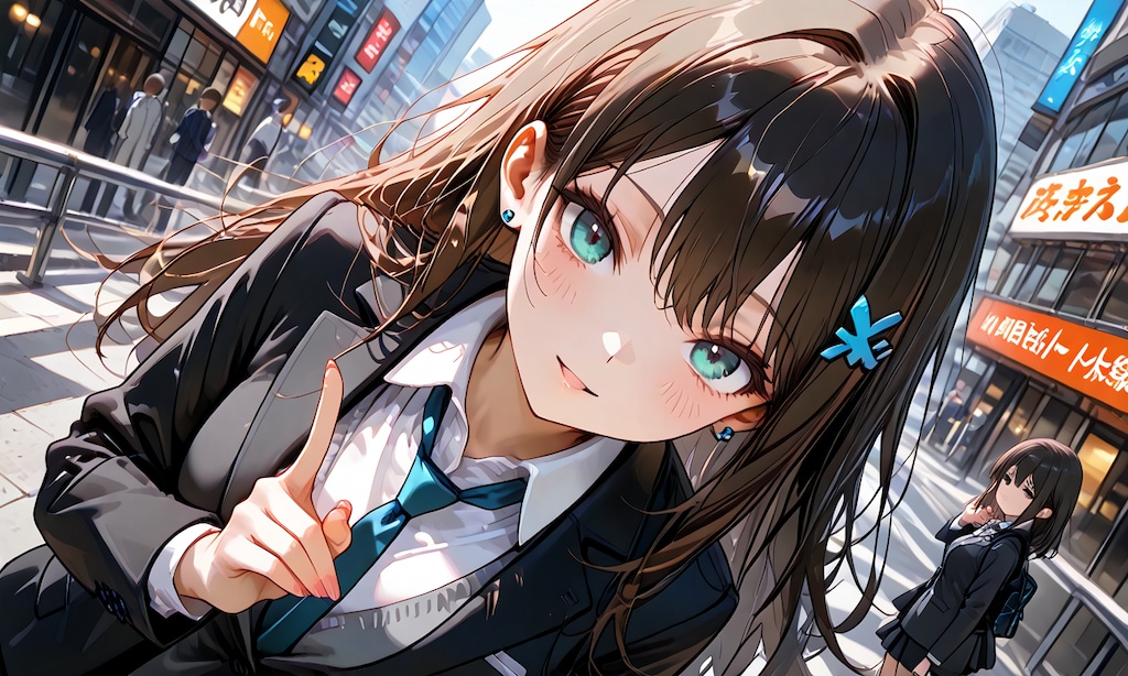 制服で勧誘