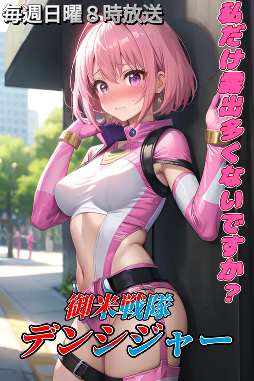 【戦隊ヒロイン】デンシジャーピンク