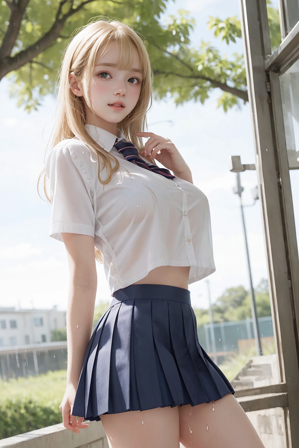 しっとり濡れたＪＫ　その３