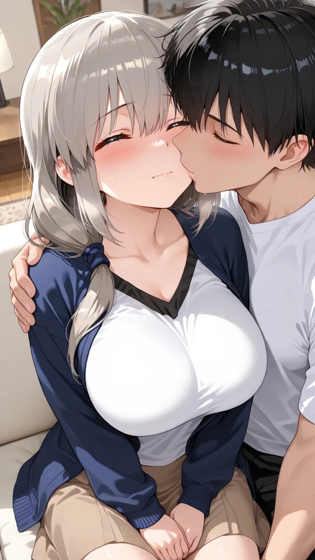宇崎月 秘密の家庭訪問#01