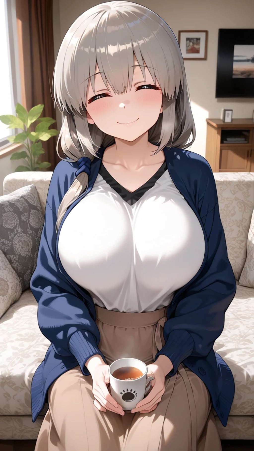 宇崎月 秘密の家庭訪問#01