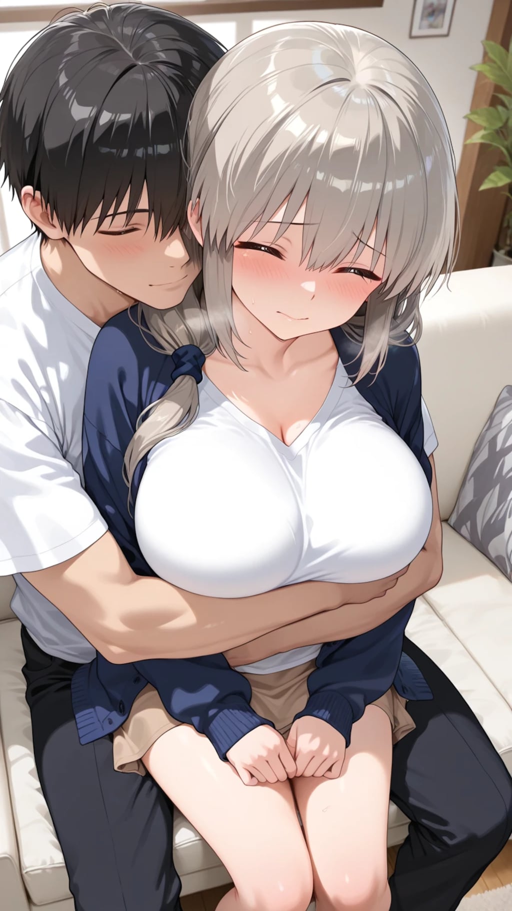 宇崎月 秘密の家庭訪問#01