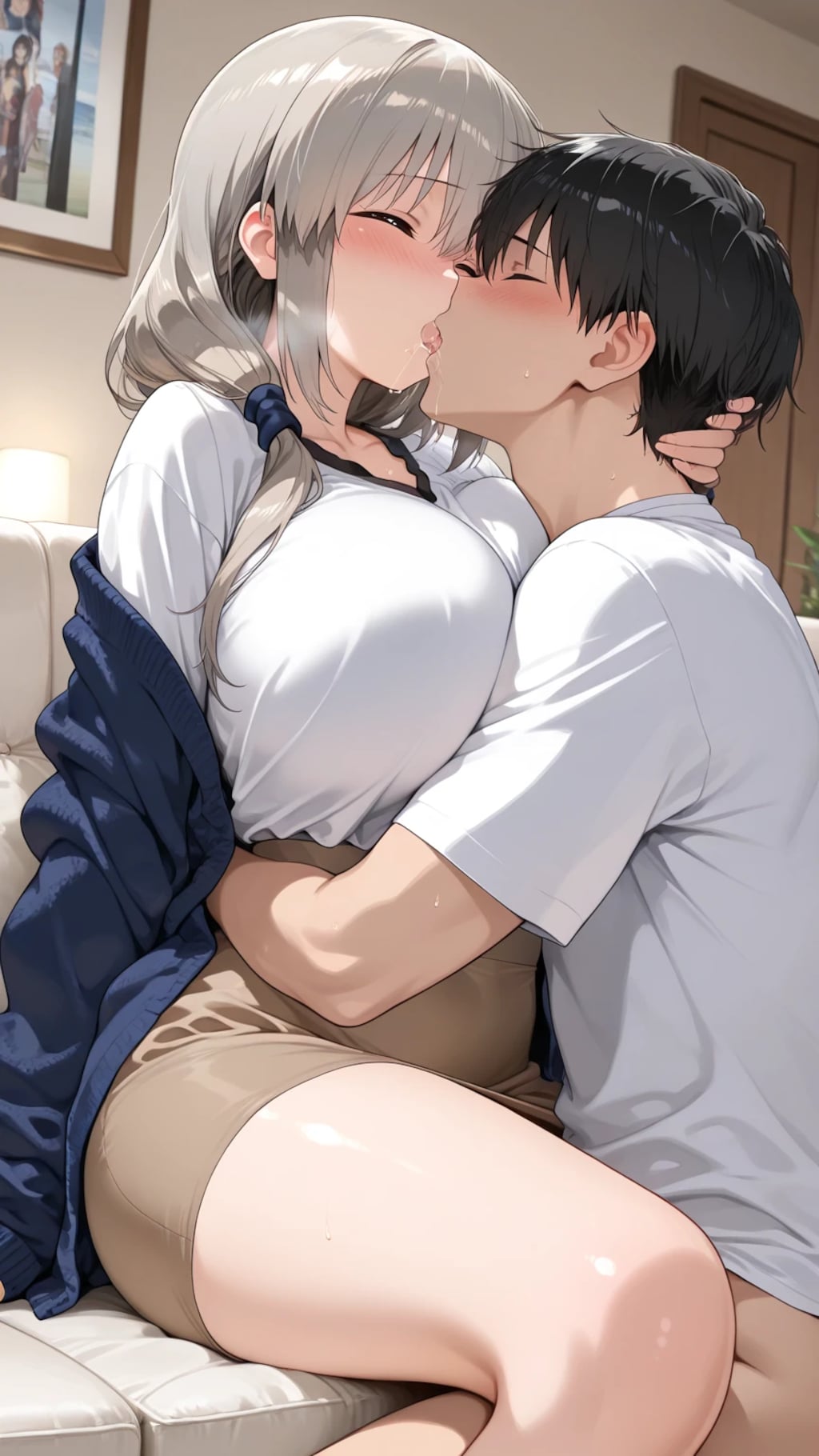 宇崎月 秘密の家庭訪問#01