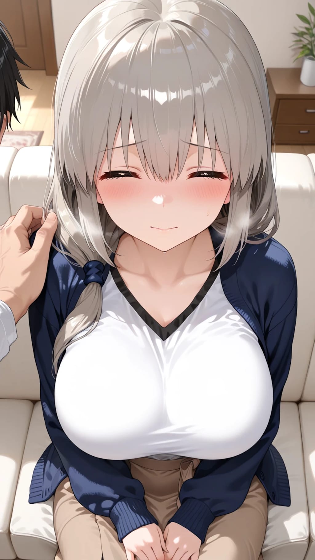 宇崎月 秘密の家庭訪問#01