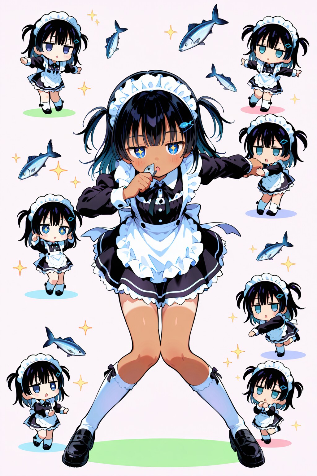 メイドこなつちゃんとちびキャラ～ズ Y722