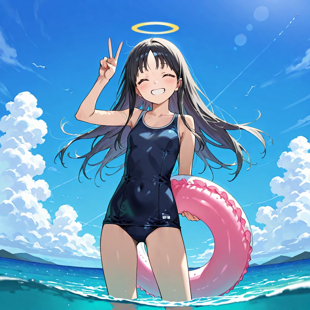 天使も泳ぎたい