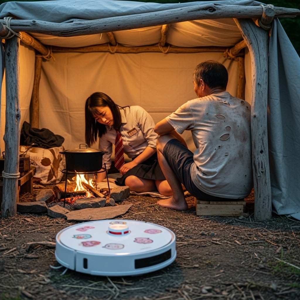 おぢと隷属契約を結んでしまった【無人島サバイバル】 | の人気AIイラスト・グラビア