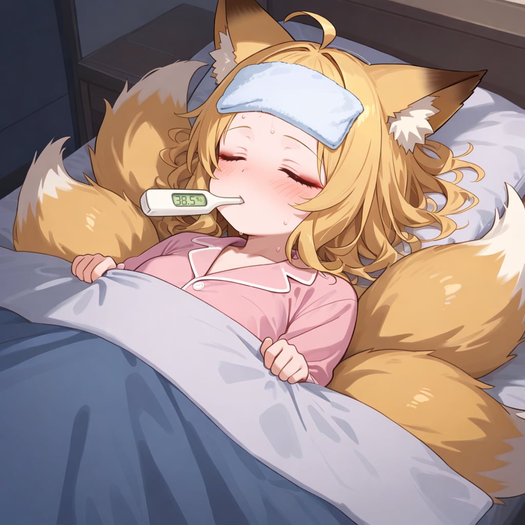 1/9　風邪の日 | の人気AIイラスト・グラビア