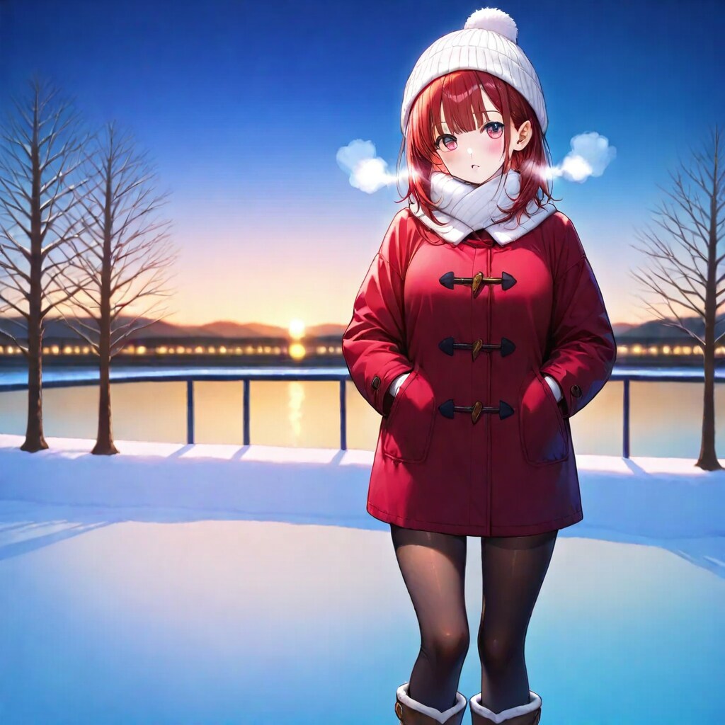 雪の中の女の子 | の人気AIイラスト・グラビア