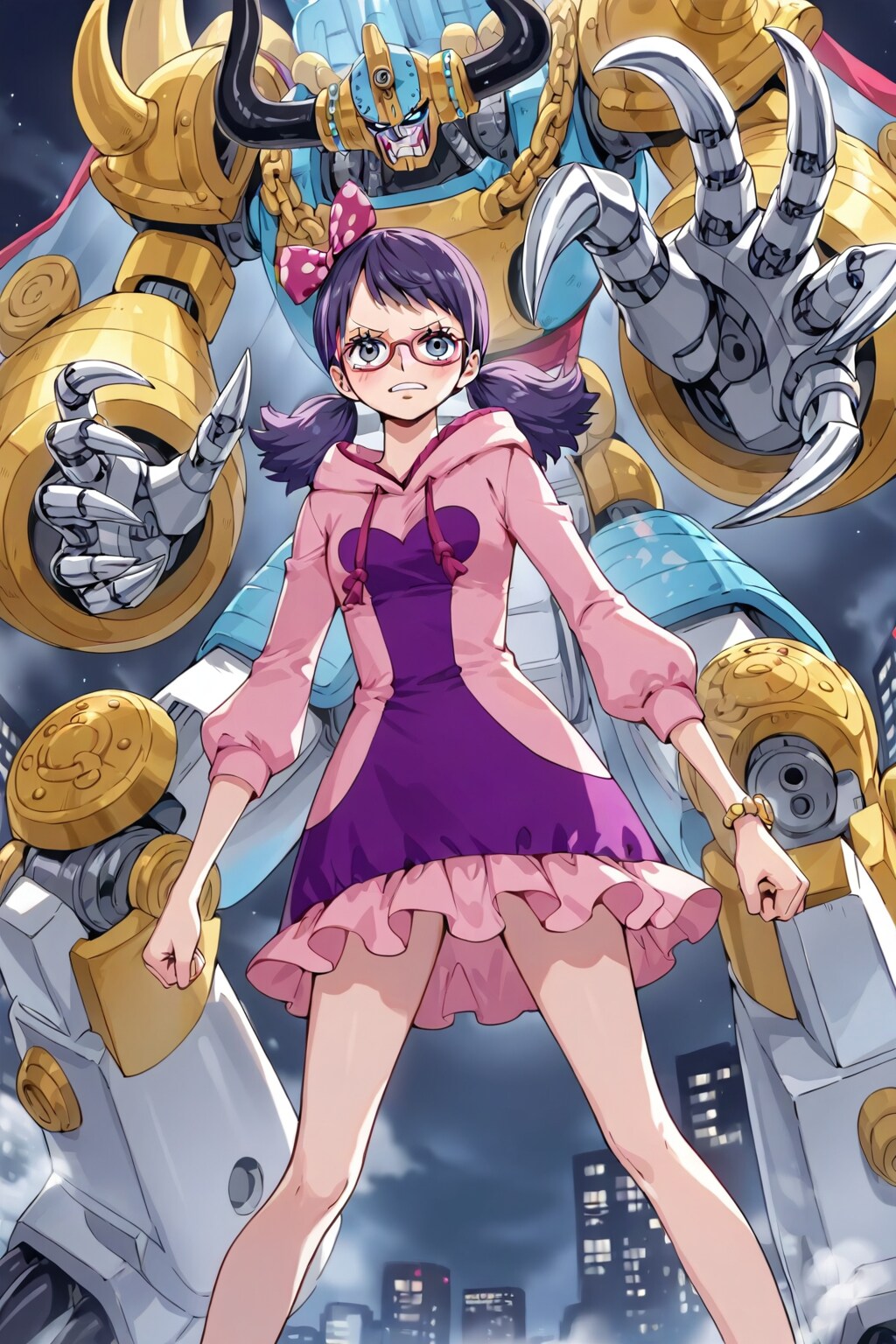 ロボットマスター　メガネ子二郎
