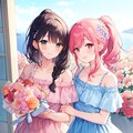 ドレスとブーケ 2枚目