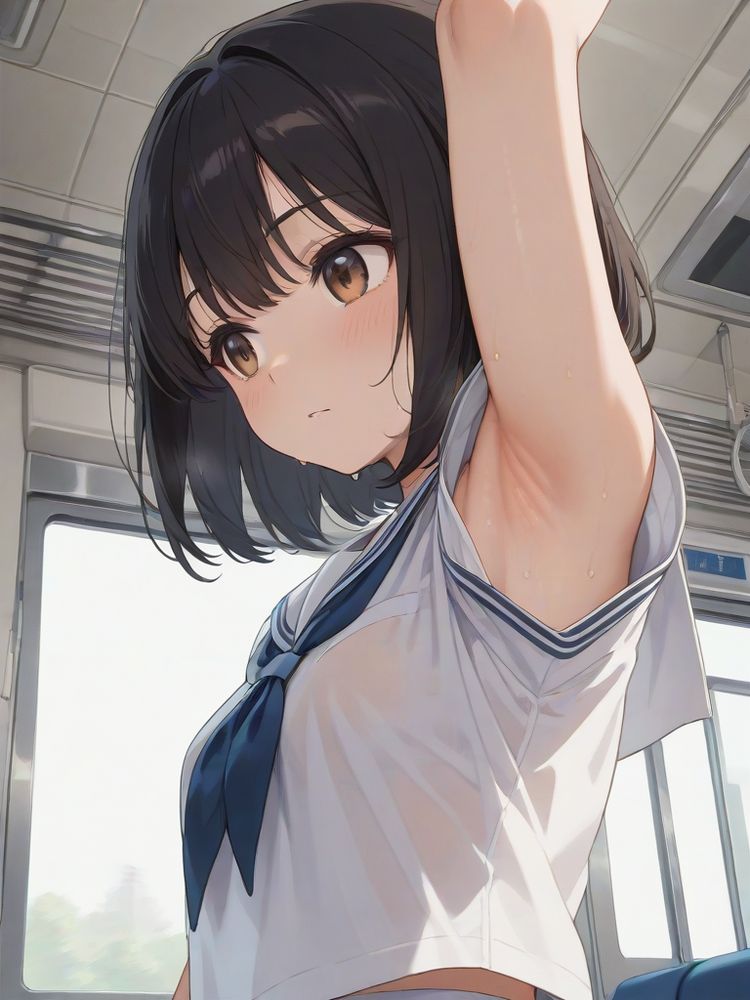 何気ない日常の通学風景「君の腋は狙われている！」その２