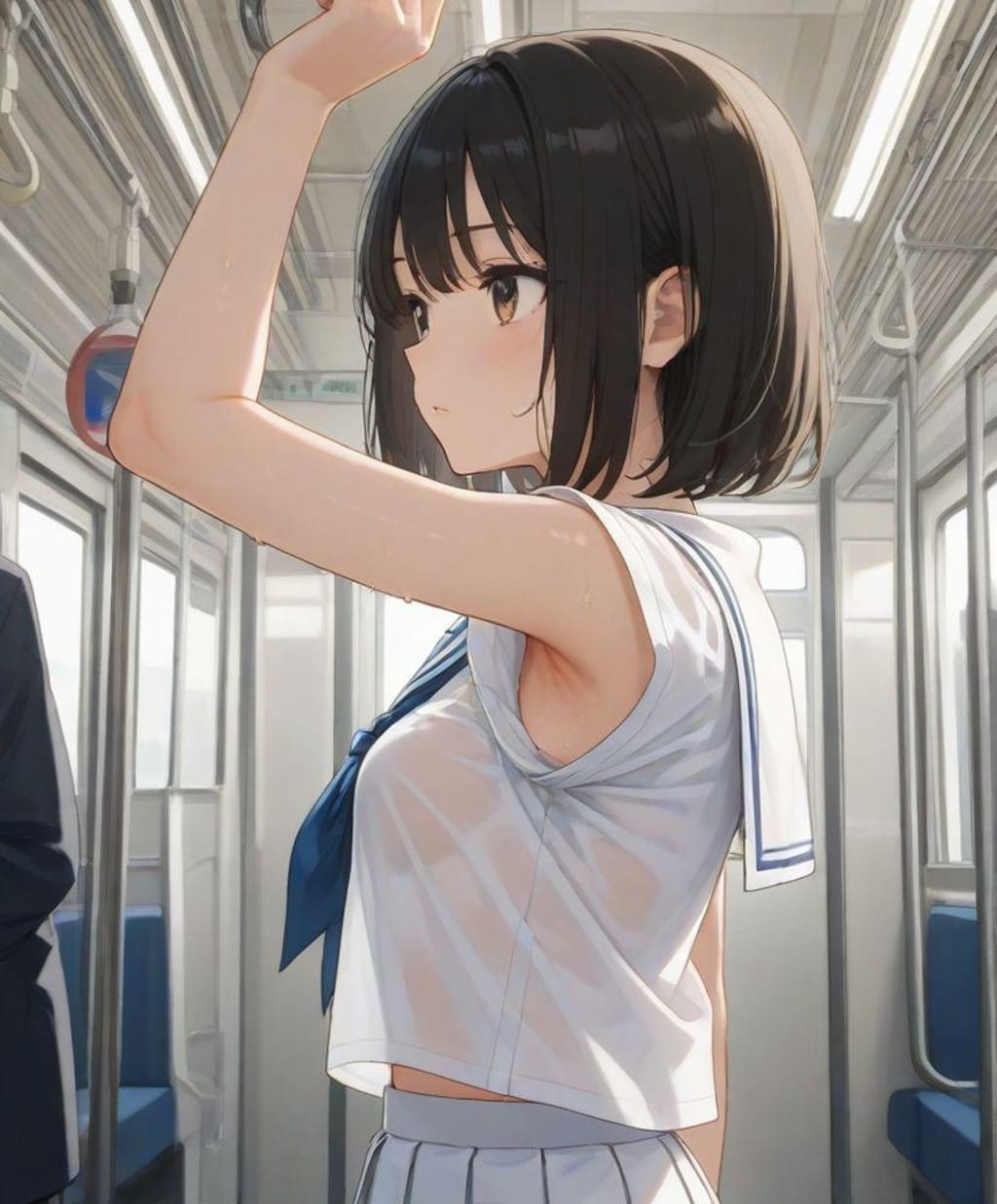 何気ない日常の通学風景「君の腋は狙われている！」その２