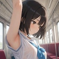 何気ない日常の通学風景「君の腋は狙われている！」その２ 2枚目