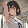 何気ない日常の通学風景「君の腋は狙われている！」その２ 4枚目