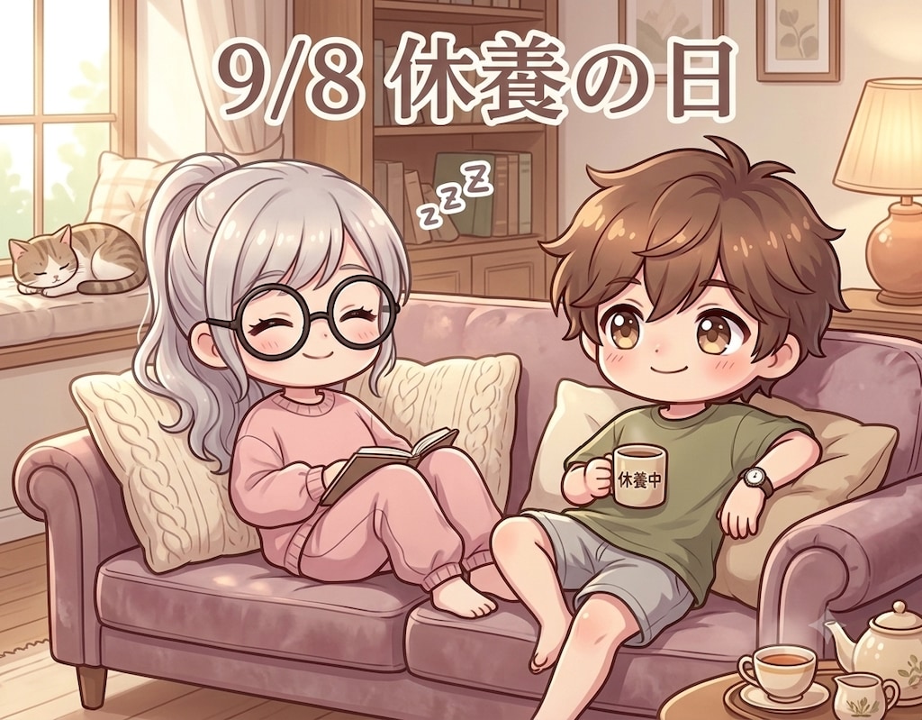 今日は「休養の日」