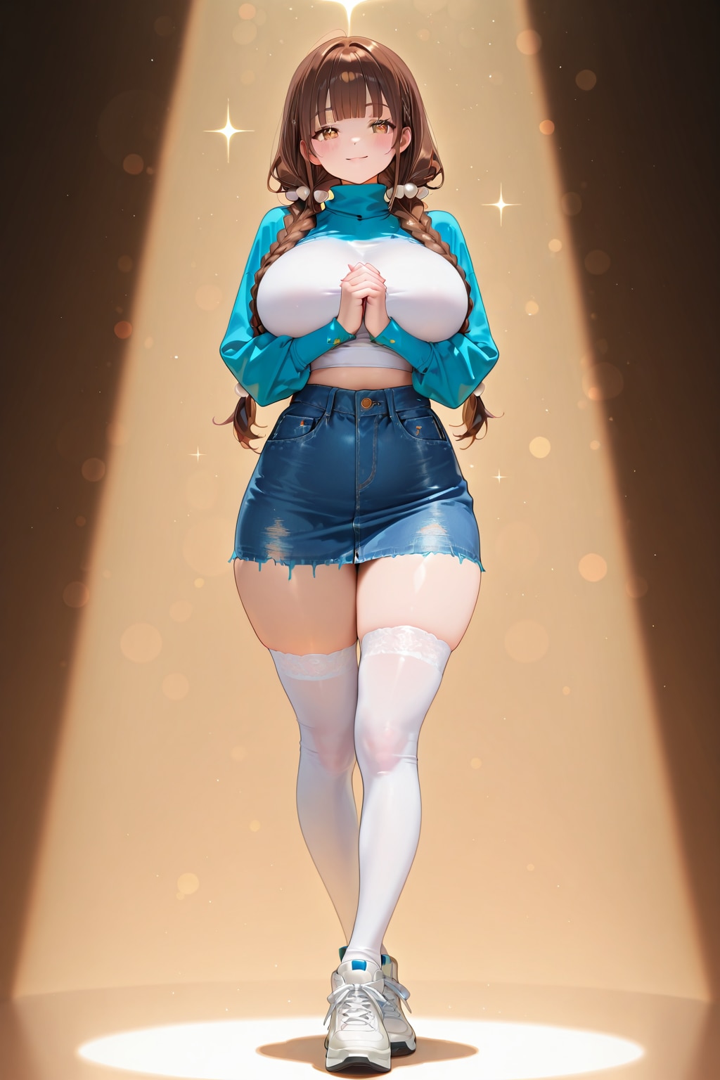 完璧かどうかはともかく(善い)大きさ…太さ…哉｡ | の人気AIイラスト・グラビア