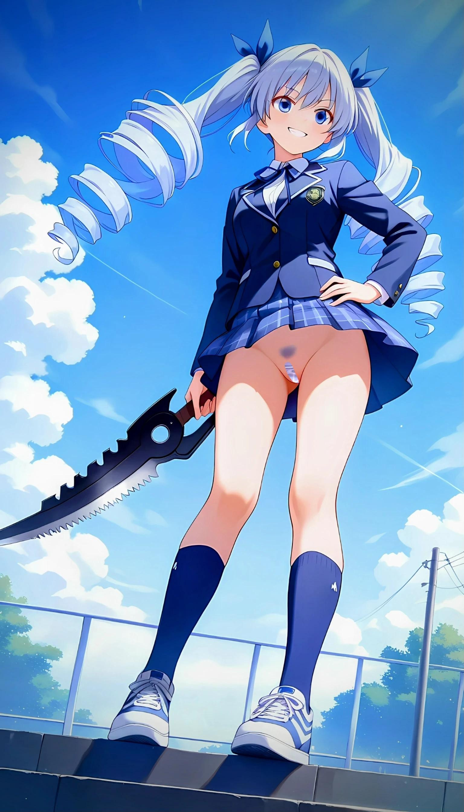 青いドリルに あつめたsunshine🎵