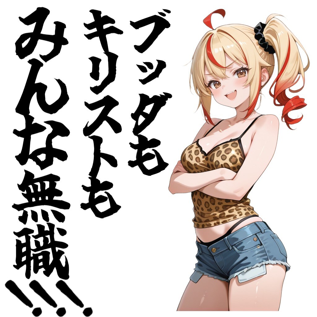 ブッダもキリストもみんな無職!!!