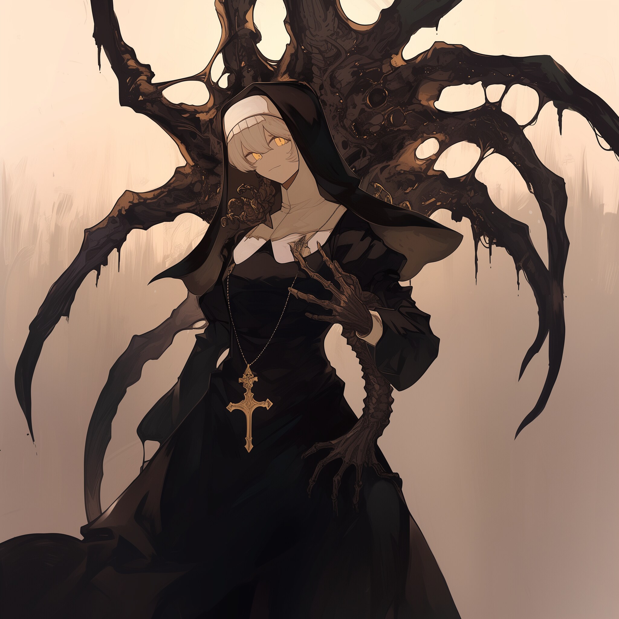 祈る手は多いほうがいい | の人気AIイラスト・グラビア