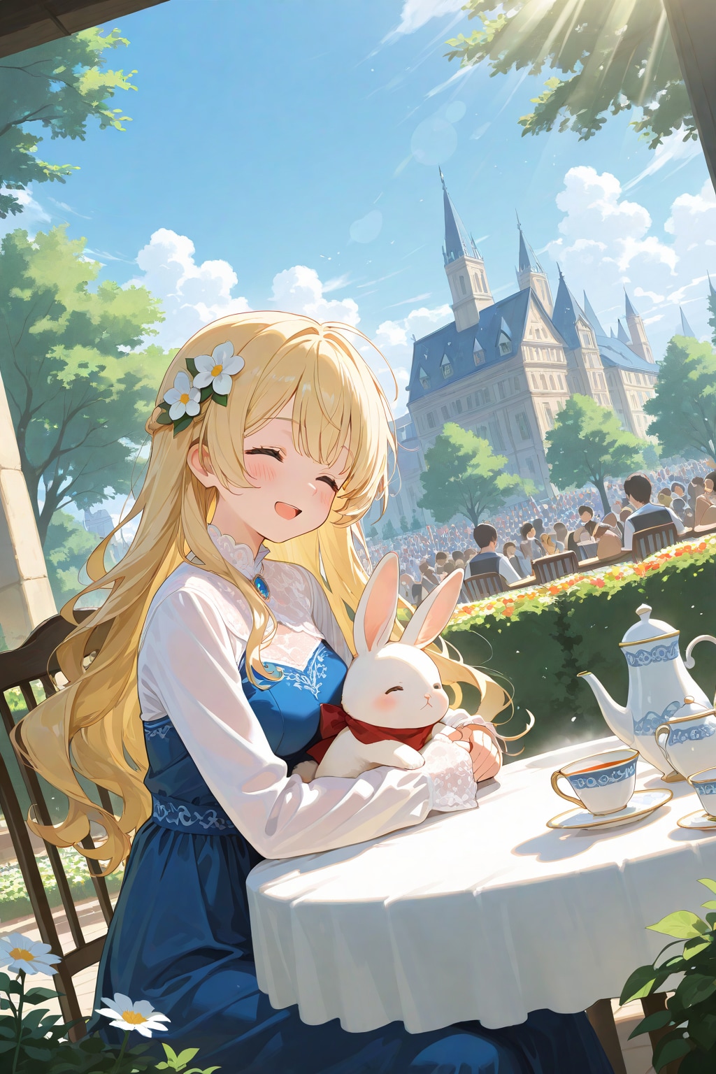 うさぎさんとティータイム