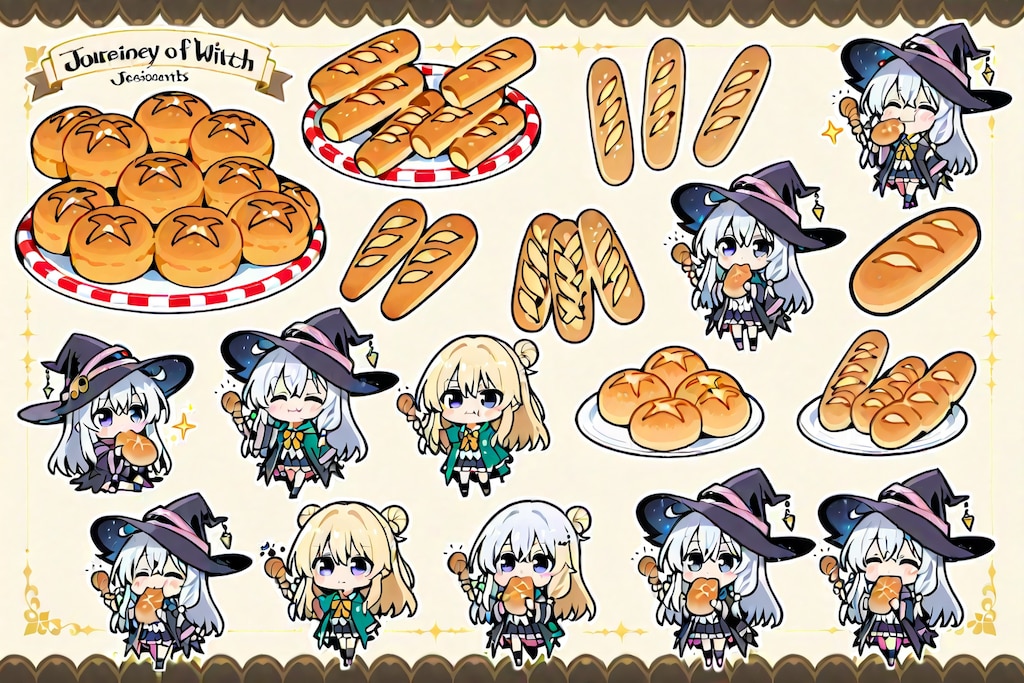 魔女さんたちはパンがお好き