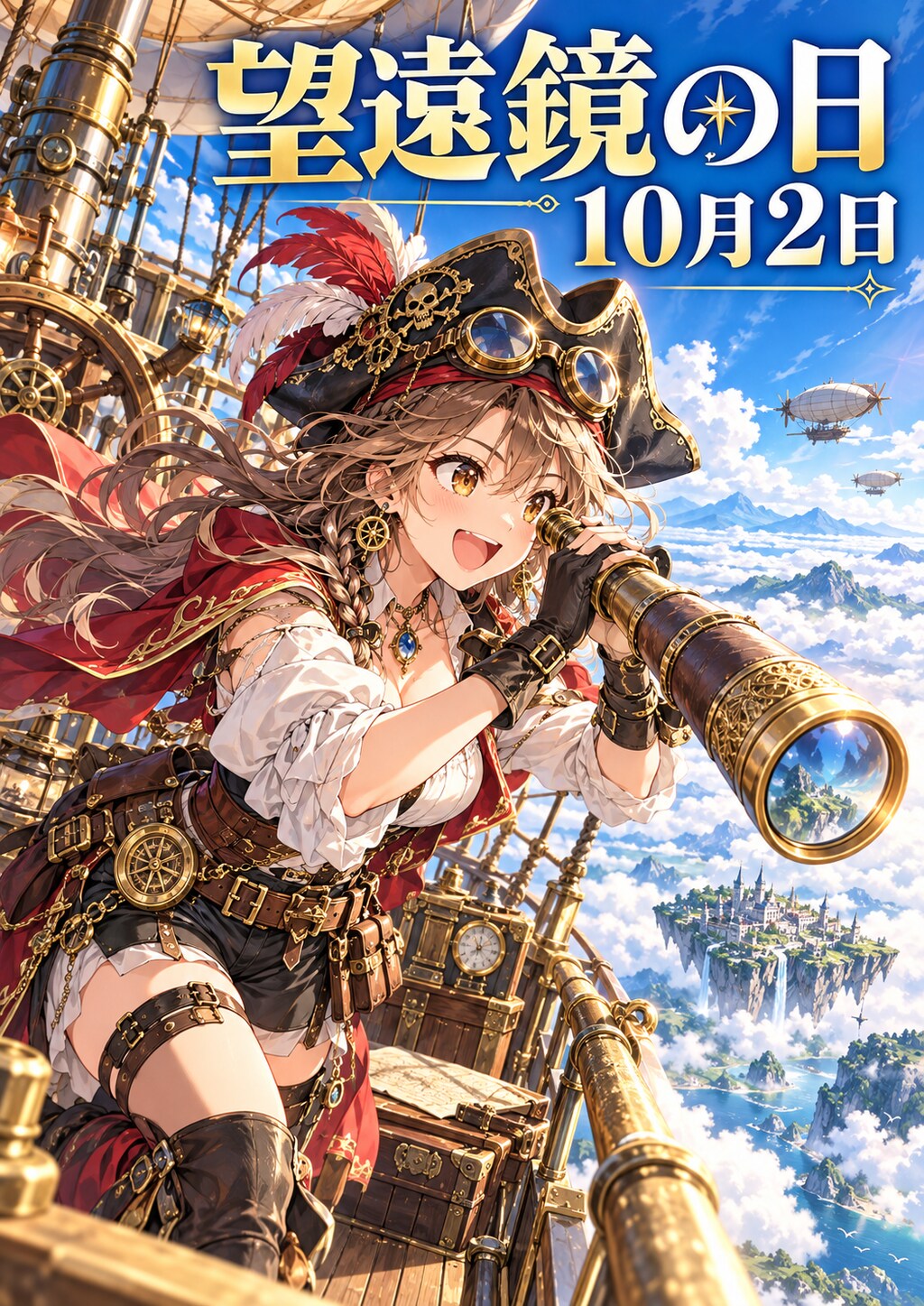 [今日は何の日 10/2] 望遠鏡の日