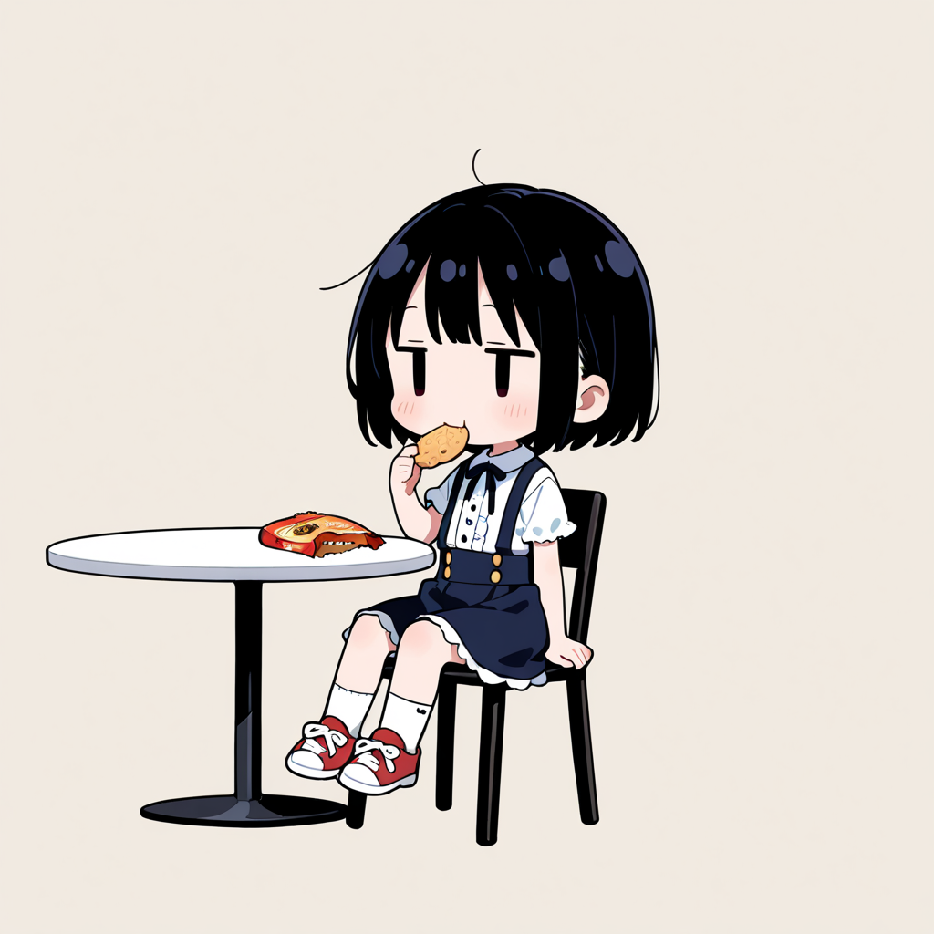 RITZ　（商品名）を食べる