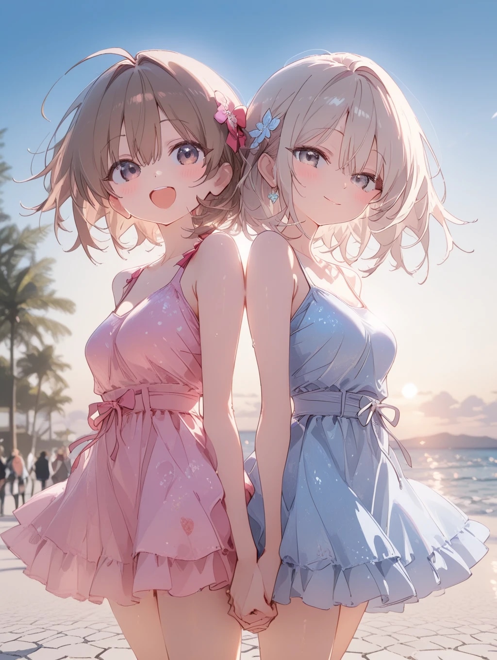夕凪のふたり | の人気AIイラスト・グラビア