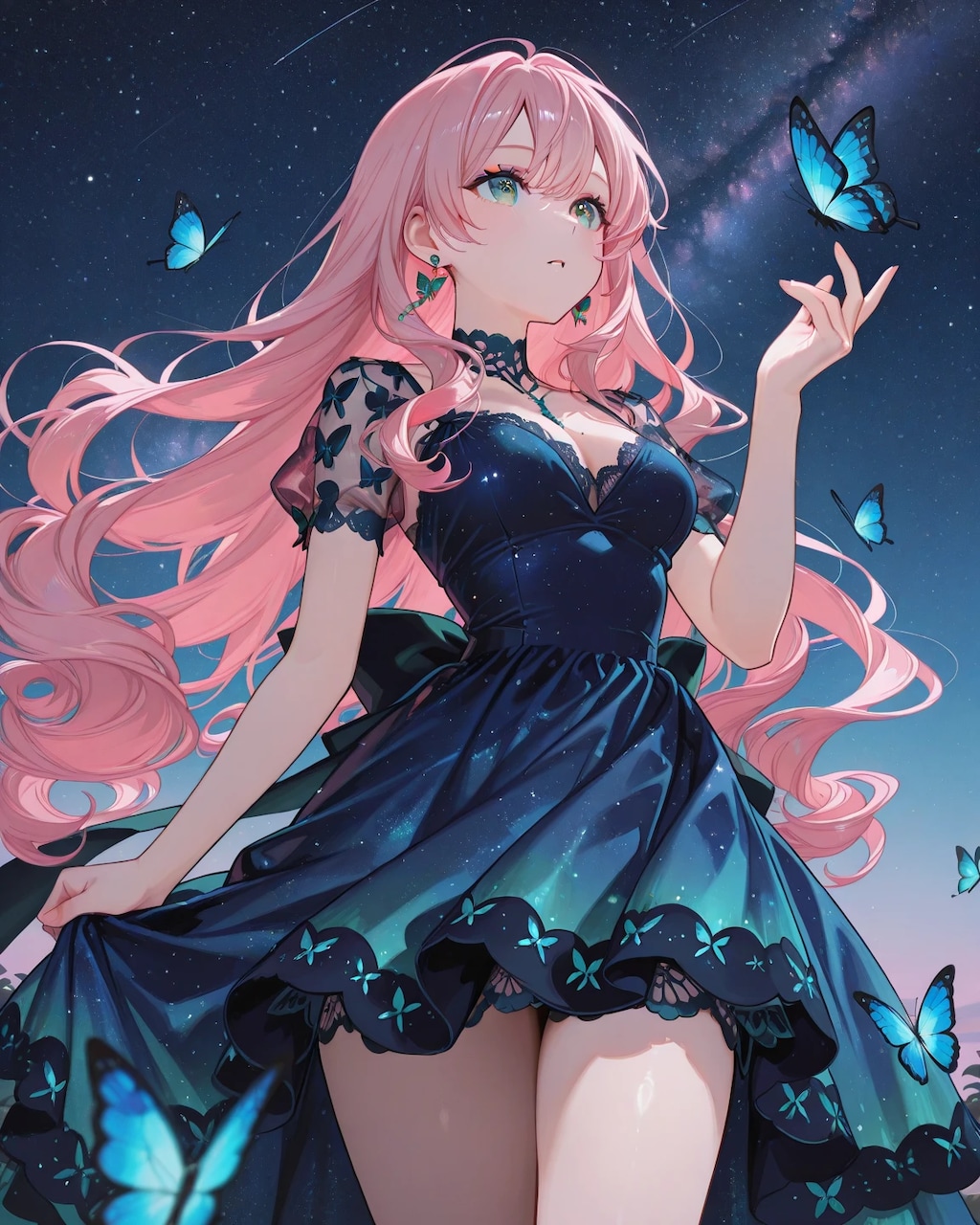 星空×夜空のワンピース
