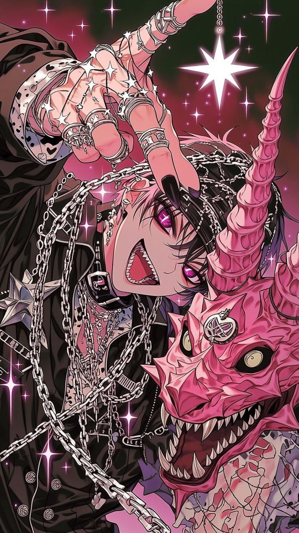 nijiにお願い「あなたの思うAIの悪魔を描いて」２