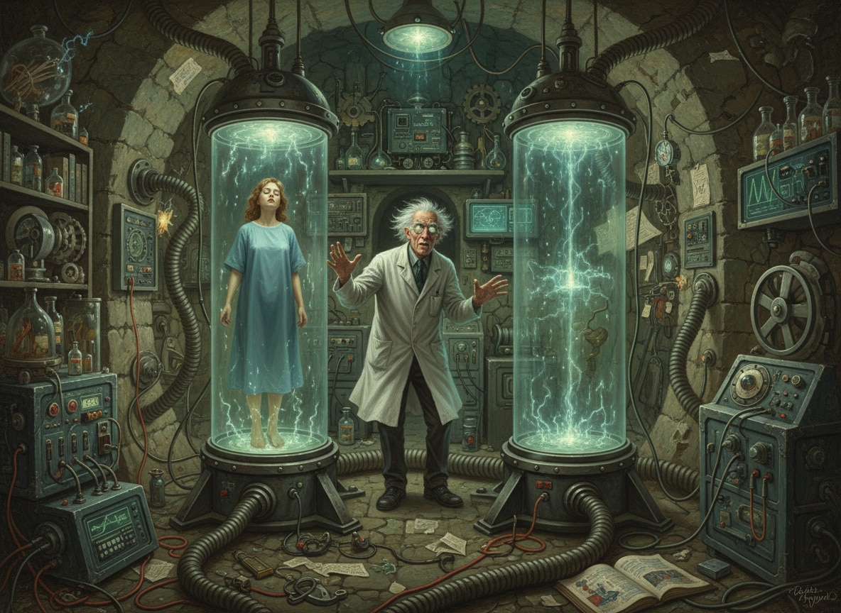 人体転送実験 | の人気AIイラスト・グラビア