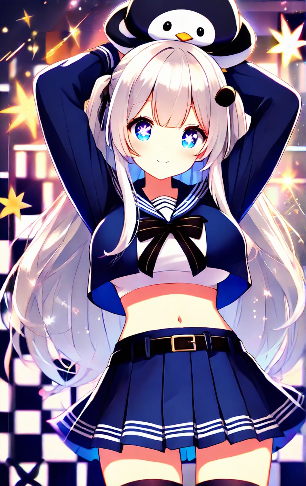 野球ユニフォームの女の子