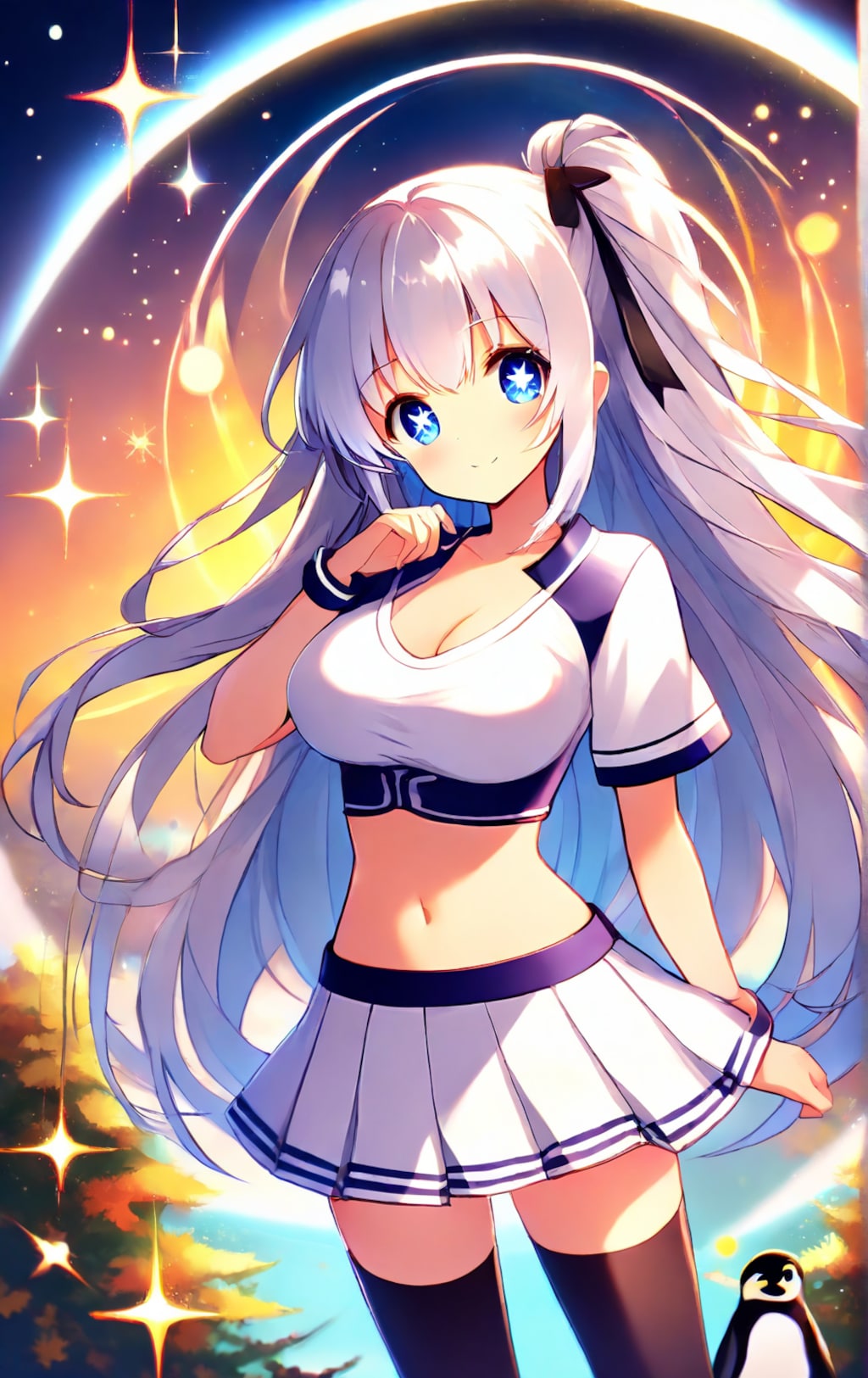 野球ユニフォームの女の子