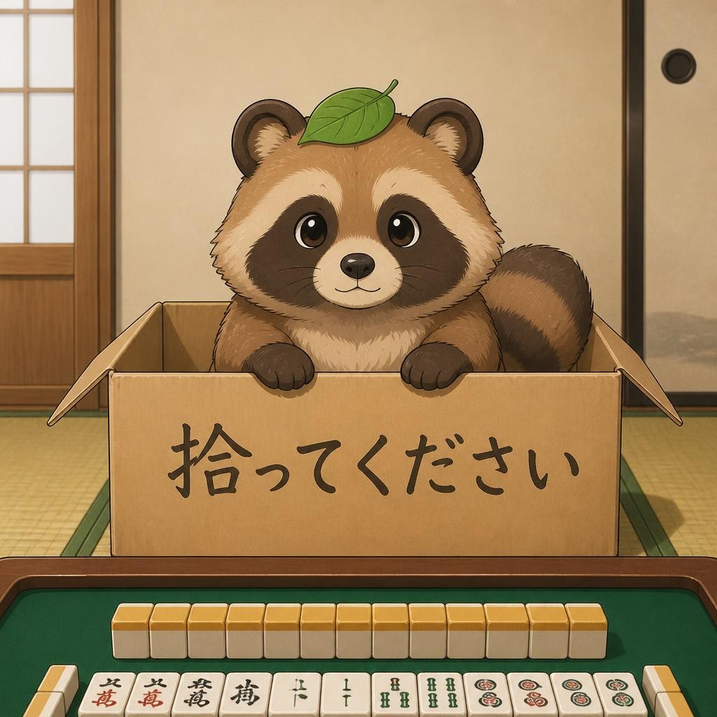 麻雀たぬき