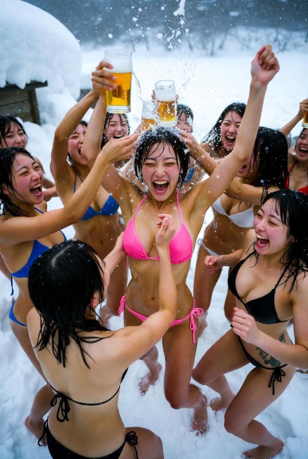 寒波〜い！🍻