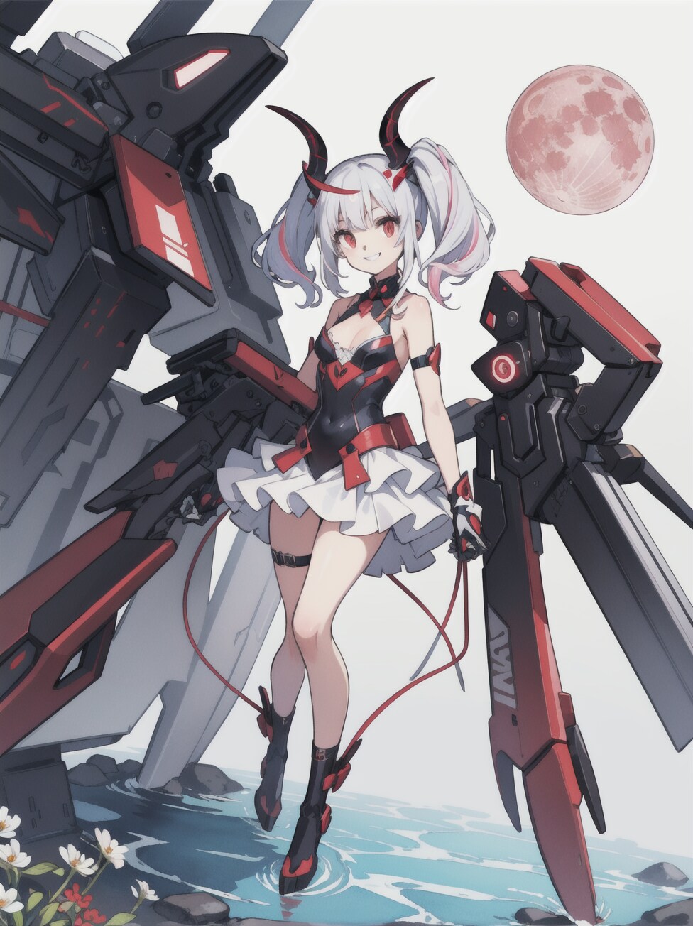 鬼の女の子　２ | の人気AIイラスト・グラビア