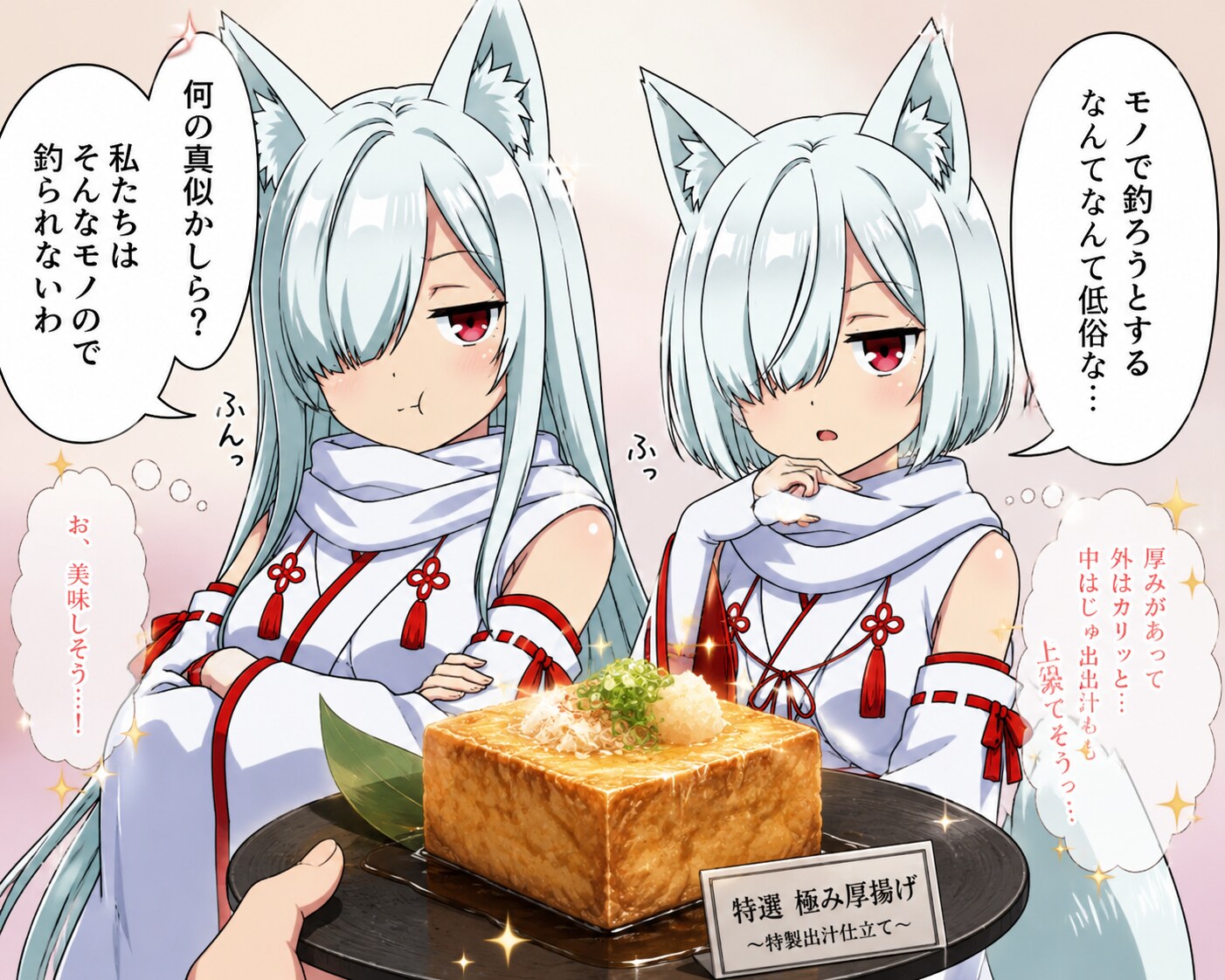 うちの子の日常　イズナとトウカ