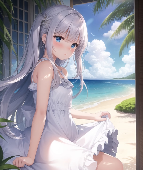 何も始まっていない夏 | の人気AIイラスト・グラビア