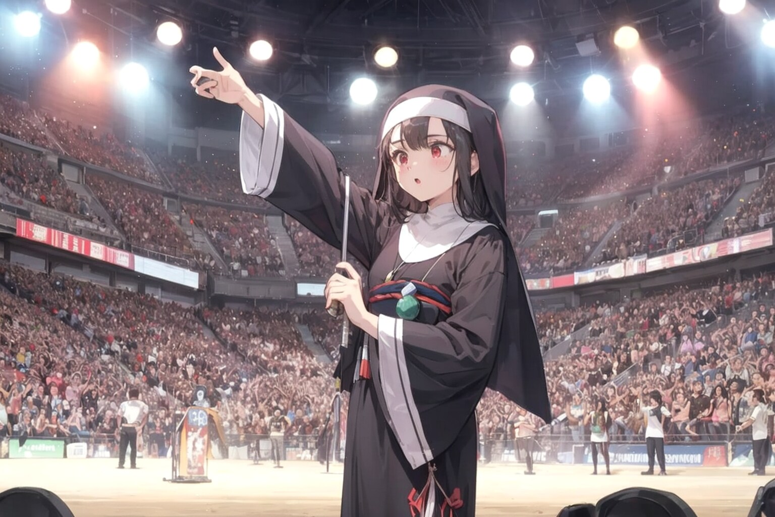 『越夜隊音頭 ～夏底のステージ～』 | の人気AIイラスト・グラビア