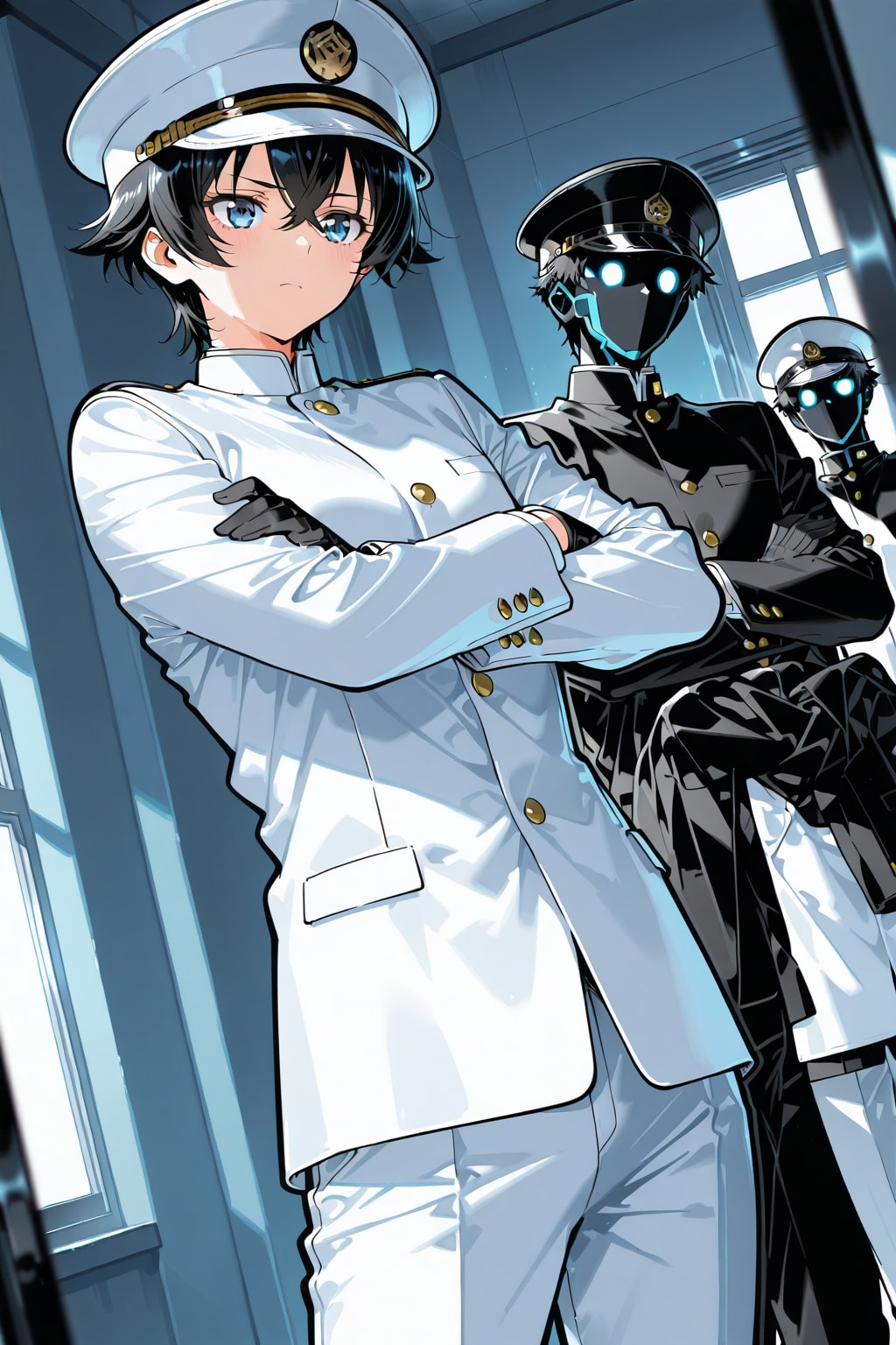 男装の麗人と謎組織w | の人気AIイラスト・グラビア