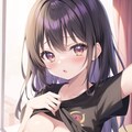 [LoRAtest]ノーブラ服上げ 3枚目