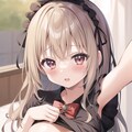 [LoRAtest]ノーブラ服上げ 2枚目