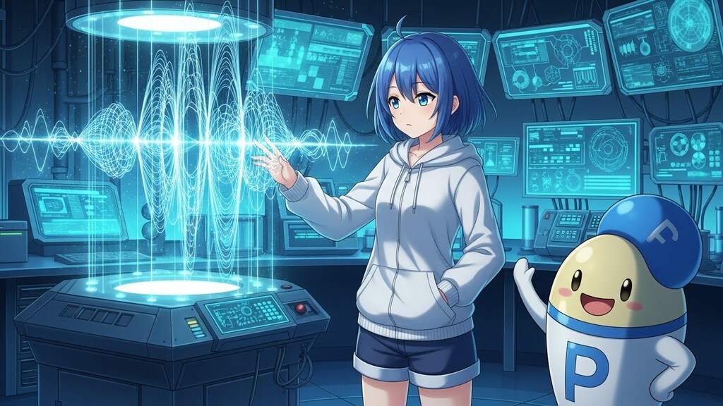 なみなみちゃんと どうてんピーくん