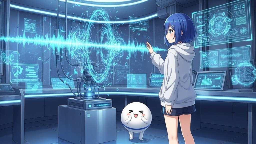 なみなみちゃんと どうてんピーくん