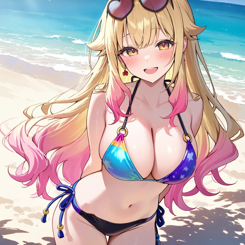 ねえ。似合う？