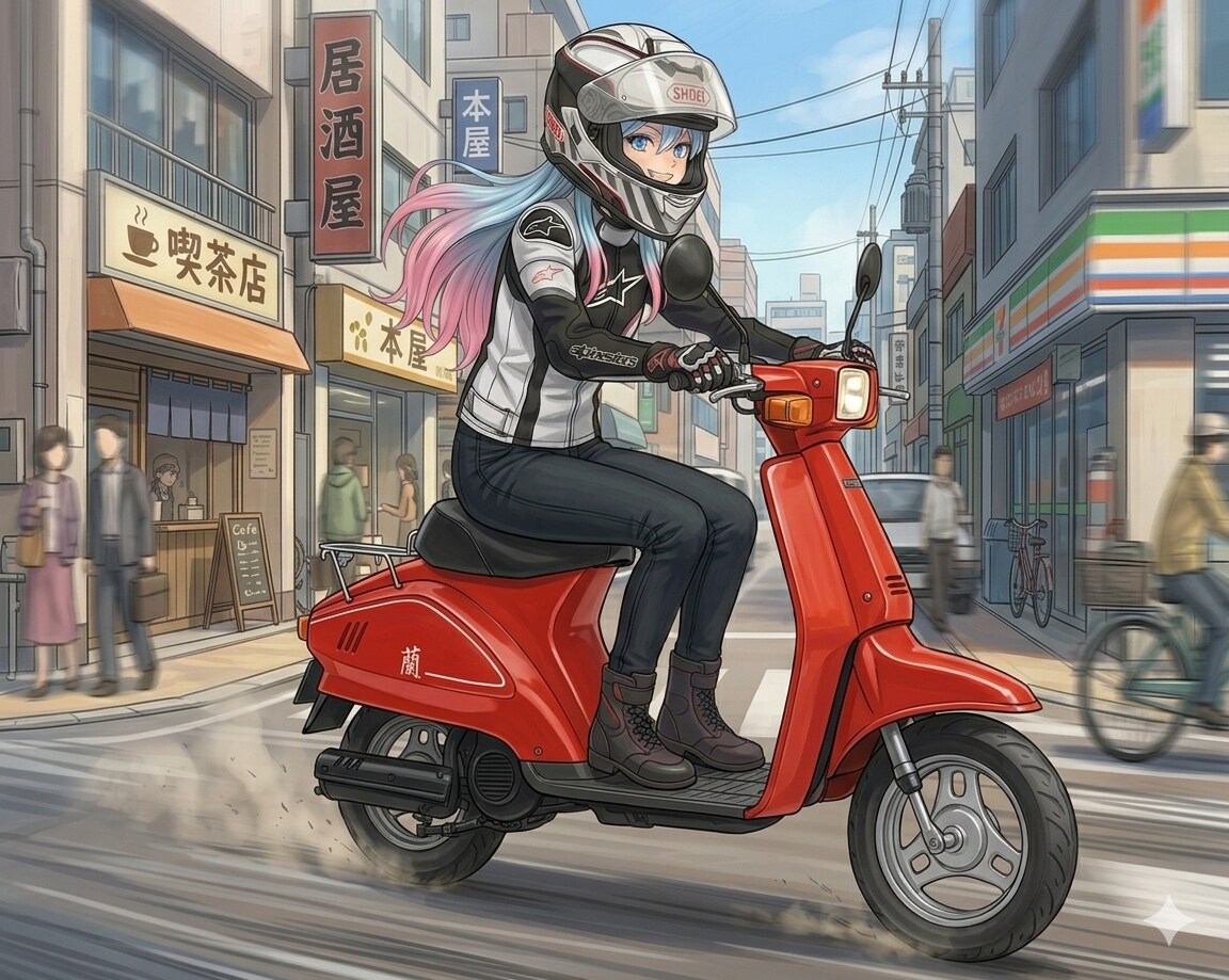 鈴木蘭ちゃんとスズキ蘭