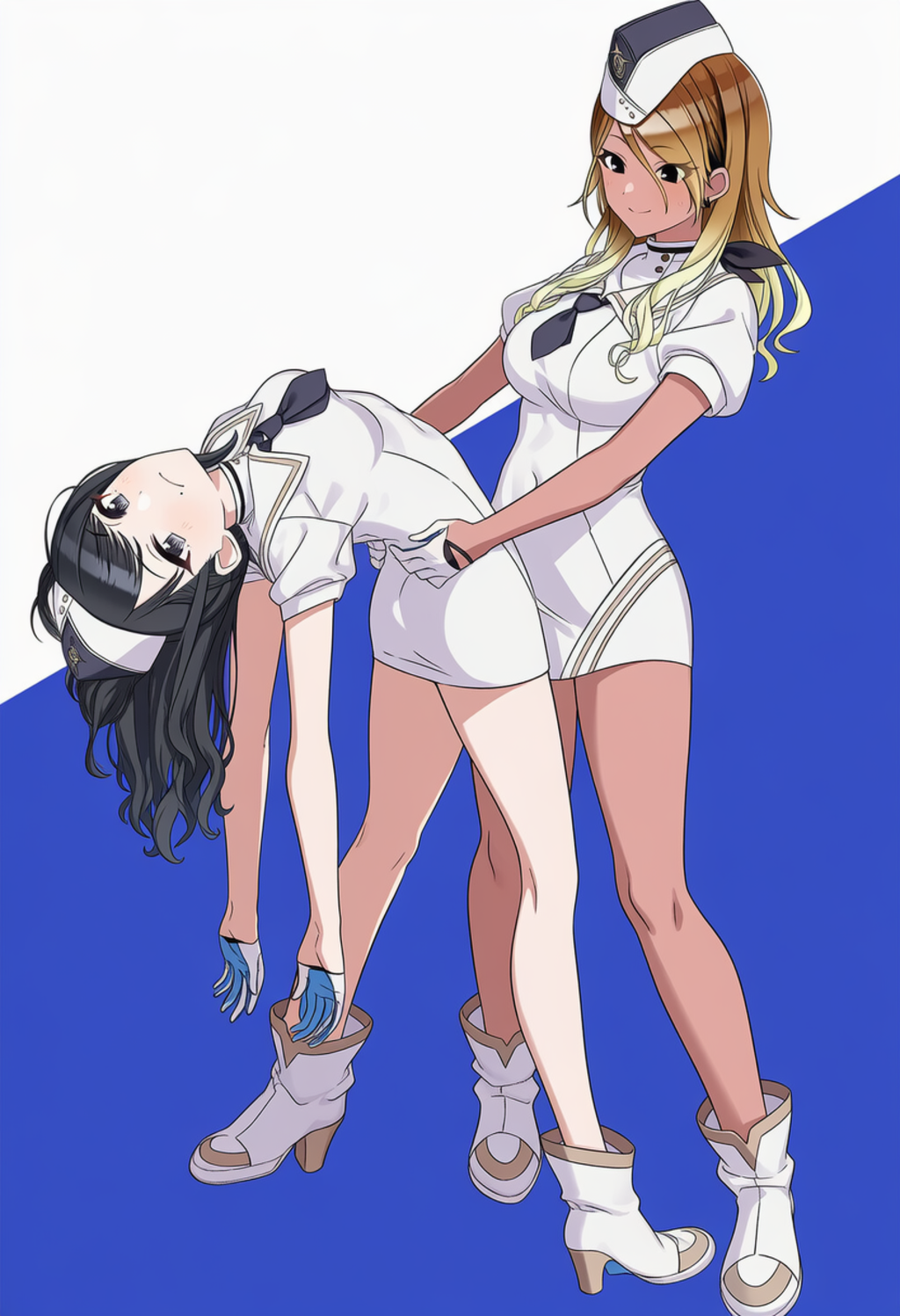 ブルアカオペレーター服　後ろ反り36