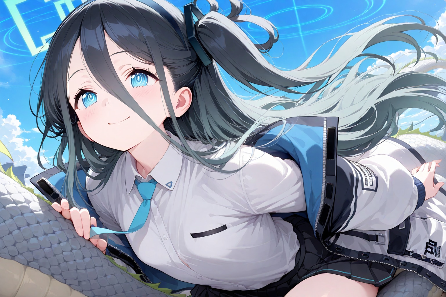 翔竜、天空の冒険 | の人気AIイラスト・グラビア