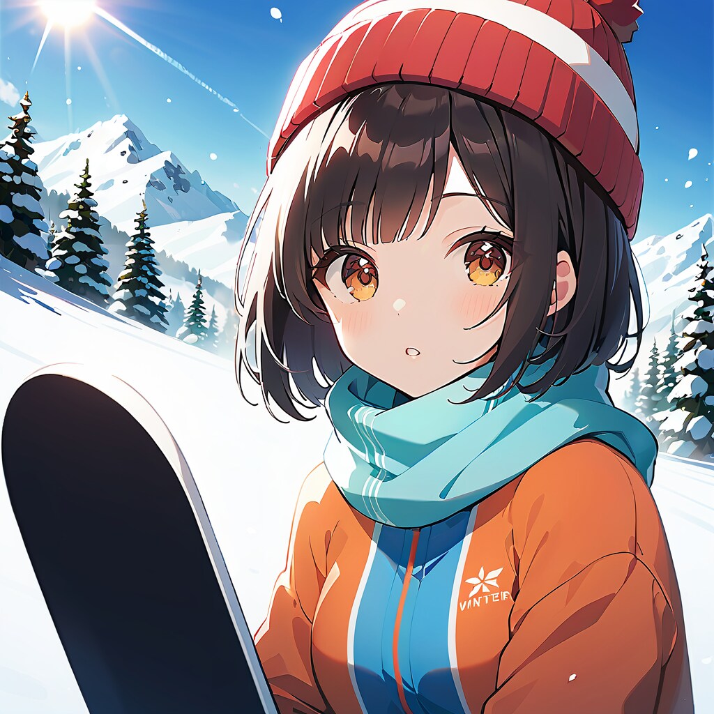 スノーボード女子